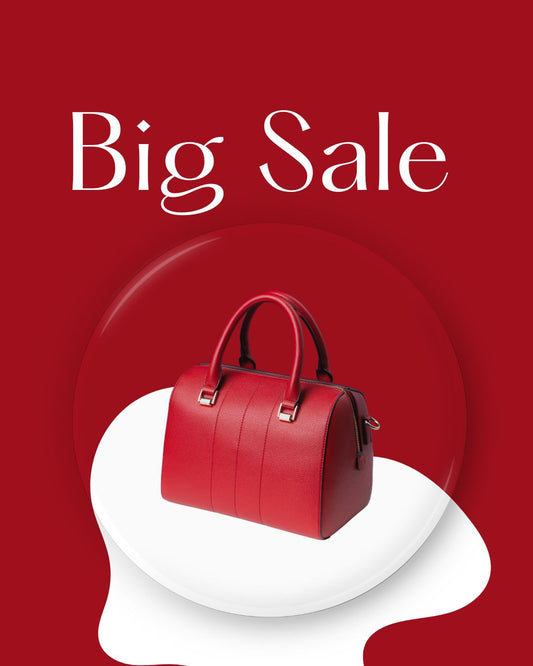 Red Modern Big Sale Shopping